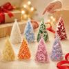 Easy To Assemble Beaded Christmas Tree Kit PVC Glitter Handmade Christmas Gift Idea For Adults