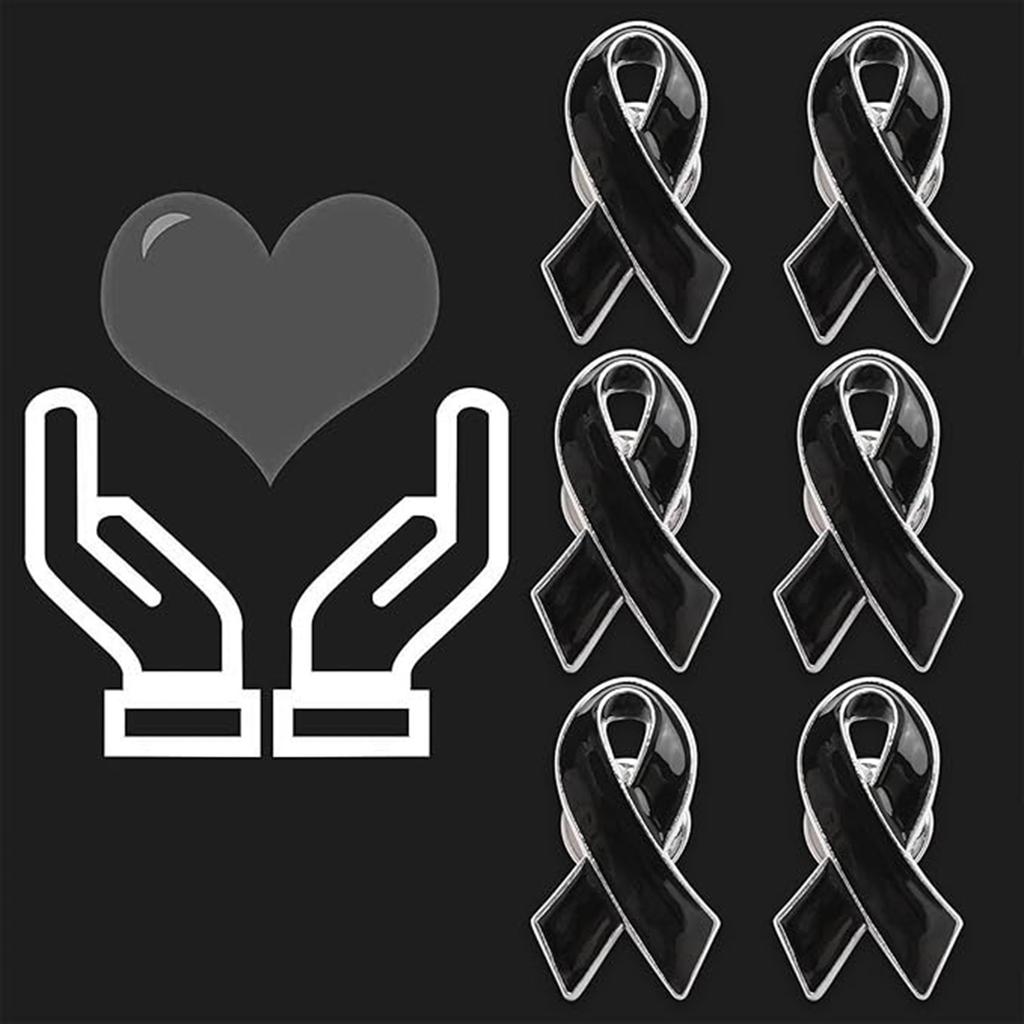 Band Pins Pack of 50 Metal Awareness Lapel Pin Band Brooch Pins Hope Pins Enamel Jewellery Pins for Decoration