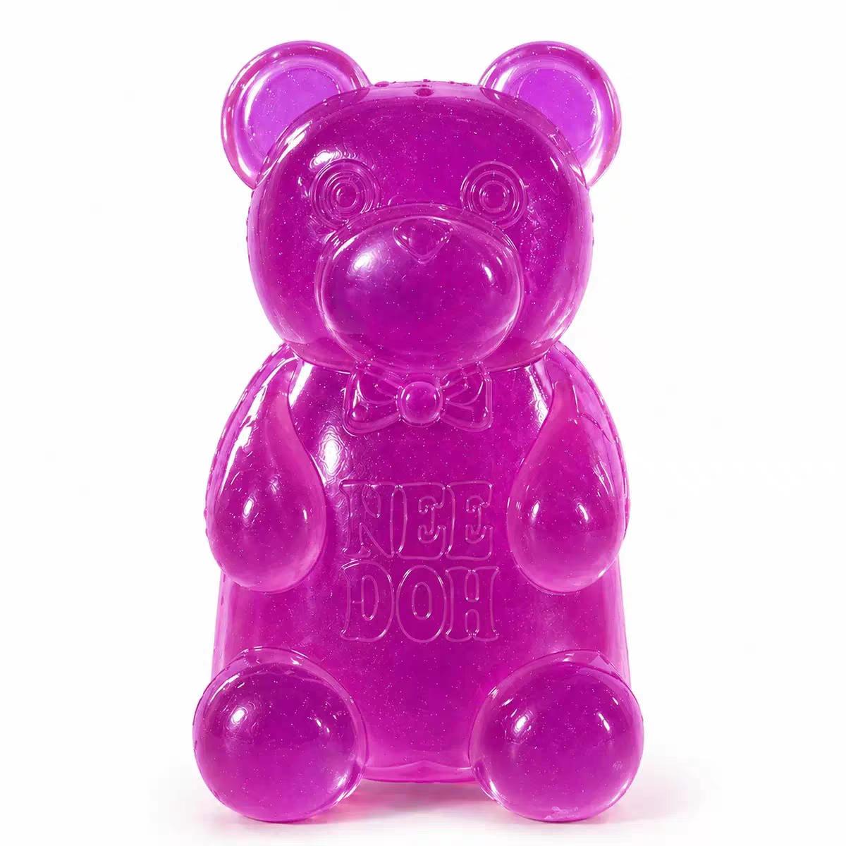 8cm NeeDoh Schattige Gummy Bear Sensorisch Knijpspeeltje met Geleiachtige Vulling Langzame Terugslag Stressverlichtend Speelgoed om Angst te Verlichten**