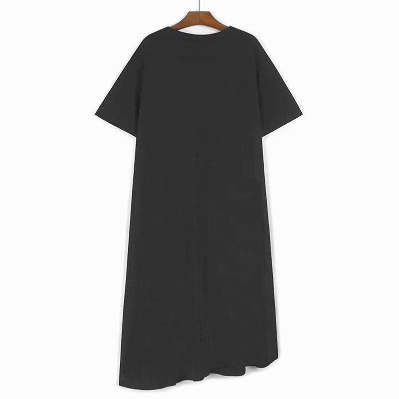 XITAO Female O-neck Vintage Dress ZMY1375