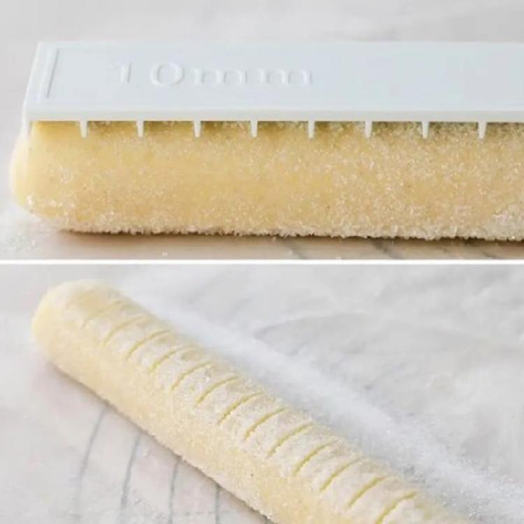 Set mit 8 einfach zu bedienenden Keksplätzchen-Skalen-Sets, Präzisions-Keks-Messlineale für kreative Backenthusiasten