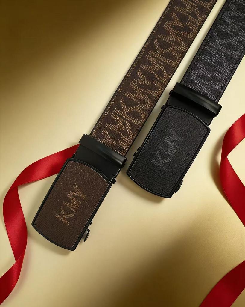New Style Graffiti Automatic Buckle Belt - Versatile Casual Business Accessory for Boys and Students