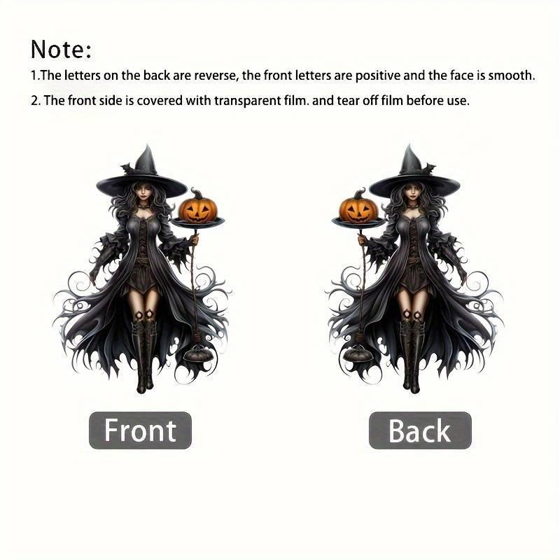 

2D Гарна Відьма Акриловий Підвіс: Прикраса для автомобіля та дому на Хелловін