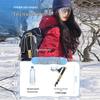 Aluminum Folding Hiking Poles - Lightweight Walking Sticks for Men & Women