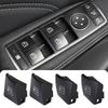 4 Pièces Bouton de Commande de Vitre Avant Conducteur Capuchon Convient pour Mercedes-Benz Classe C Classe E GLK W204 W212 E220 C180 C200 C220 C300 C250 W166 Côté Conducteur Avant