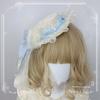 Lolita Lace Bow Hat Gem Ballet Rabbit Women Hats Fedora Hat Women Original Design Ballet Style Lolita Top Hat
