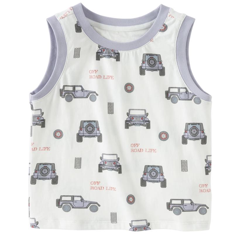 

DAVE&BELLA Boys Printed Knit Vest 110