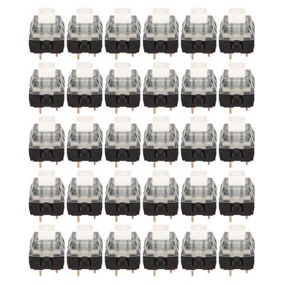30pcs Mechanical Keyboard Switches Waterproof Backlight DIY Keyboard Switch for Customizing Keyboards