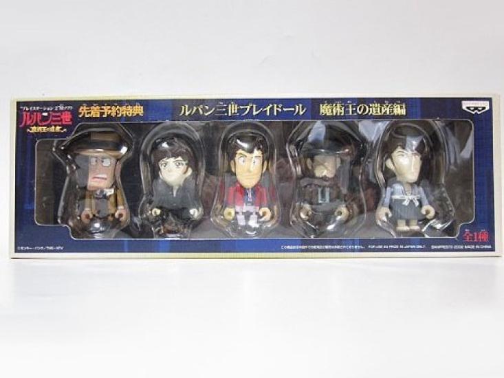 Lupin III Playdoll Legacy of the Magic PS2 Software Banpresto Monkey Punch for ~The King~ First-Come, First-Served Pre-Order Bonus (Not Sale)