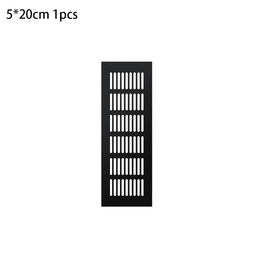 Aluminum Alloy Rectangular Grid Vents Air Vent Decorative Covers Wardrobes Aluminum Alloy Grille