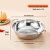 Yuan Yang 304 Stainless Steel Thickened Hot Pot Cookware for Induction Cookers - Household & Commercial Use