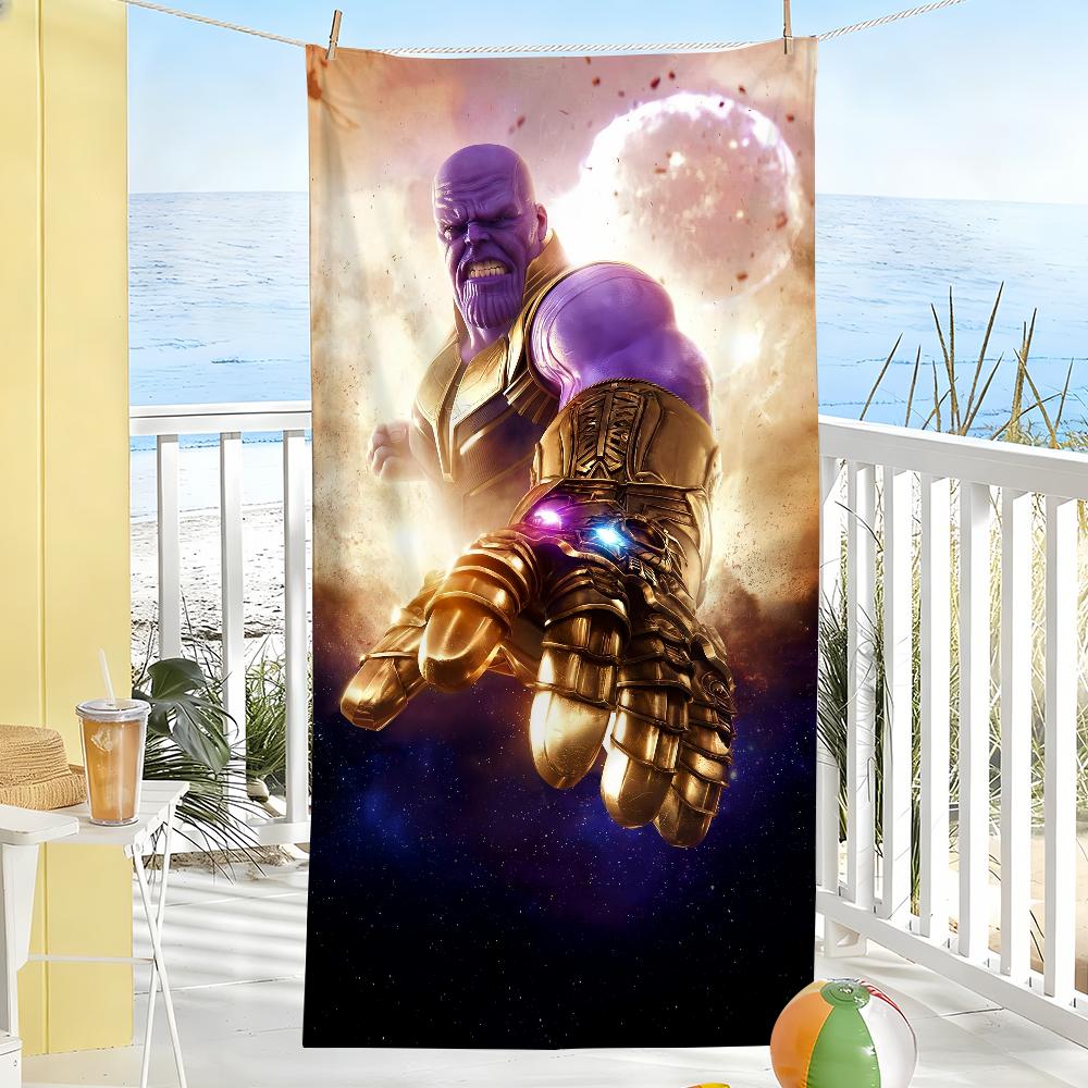 Classic Movie T-Thanos MA Towel Soft Pool Gift For Travel Gym Shower Camping Quick Dry Sports Large Beach Towels