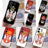 Flag of Serbia Serbian Case For Xiaomi Redmi Note 11 9 10 12 13 Pro Plus 9S 10S 11S 12S Redmi 12 10C 9C 13C Cover