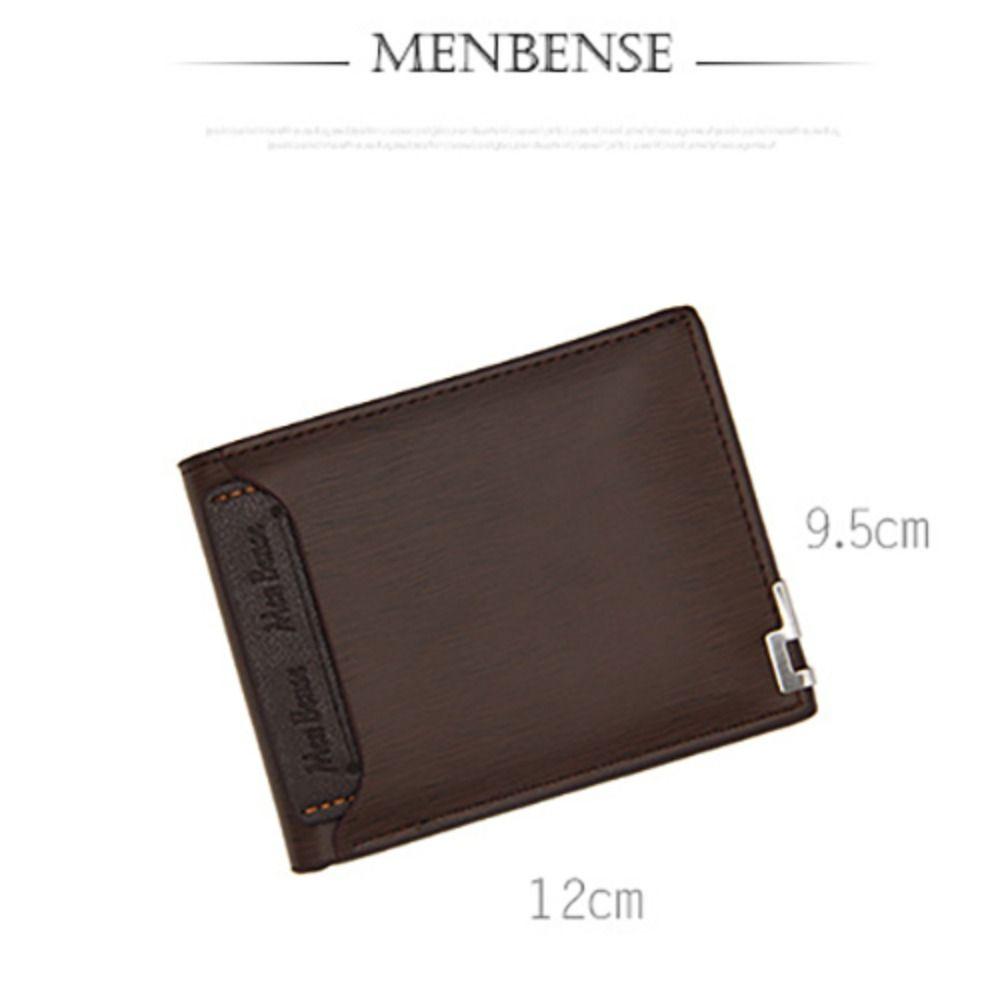New Short Design Men Wallet Fashion Style Multi-function Card Wallet Casual Design Cardholder Bags Casual Occasions