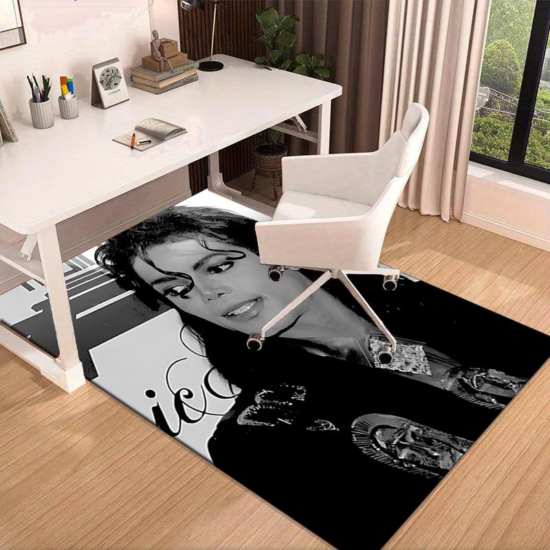 Michael muisc Carpet, Chair Rug,Rug for Office Bedroom living rooms, Doormat decor Fan Gift Christmas Gift