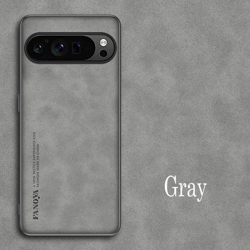 

Для Pixel 10 Pixel10 9 Pro XL 9A 8A Противоударный силиконовый чехол из овчины Для Google Pixel 9 6 7 8 7A 6A Pro Чехол для телефона Pixel 6 Pro серый