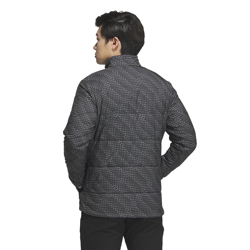 Adidas Izolovaná golfová bunda s dlouhým rukávem s grafikou BOS MKS21 Model pro golf 2023 Pánská na zip (Model HY0979/HY0980) - Svrchní oděv, Blůza, Oblečení,