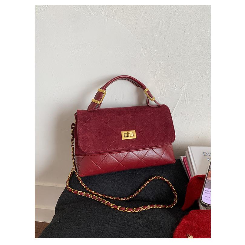 IELGY Ladies Messenger Bag Diamond Chain Summer Shoulder Small Square Bag
