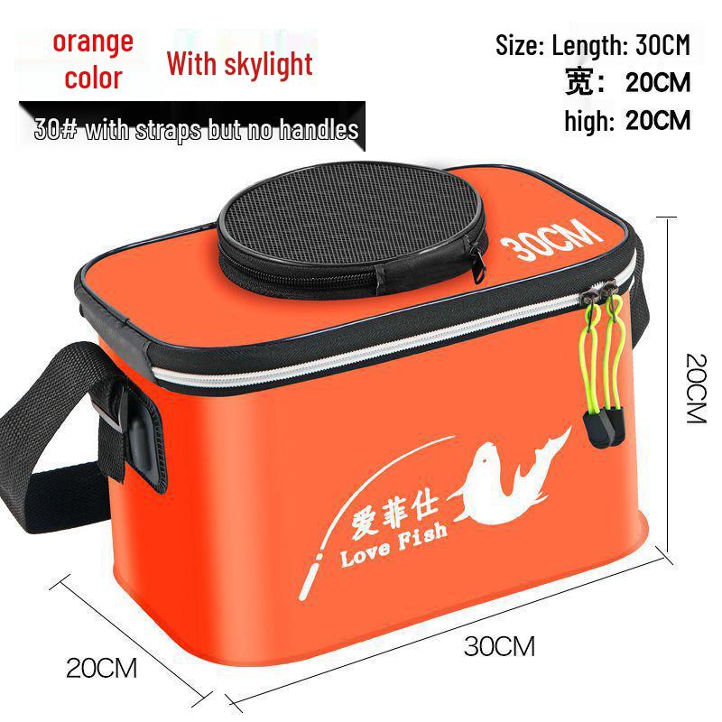 Găleată Pliabilă Multifuncțională din EVA pentru Păstrarea Peștelui - Geantă Grosă pentru Pește cu Livrare Gratuită