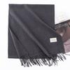 Morandi Color Scarf Shawl Solid Color Cashmere Feel Long Winter Wrap Luxury Soft Fashion Gift Lightweight Women’s Neck Scarf