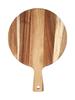 Acacia Wood Cutting Board Pizza Tray Round Cutting Board Attractive Design