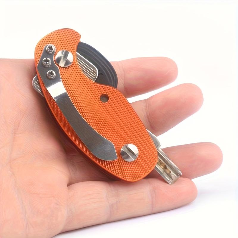 Smart Key Holder Portable Pouch Bag Case Wallet Holder Chain Car Key Wallet Housekeeper EDC Pocket Key Organizer Tools for Men