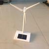 Solar Powered Windmill Model DIY Building Kit Kids Educational Electronic Toy Farm Decor