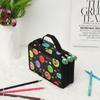 Large Capacity Pen Storage Bag 32/52/72 Hole Paintbrush Organizer  Stationery Storage