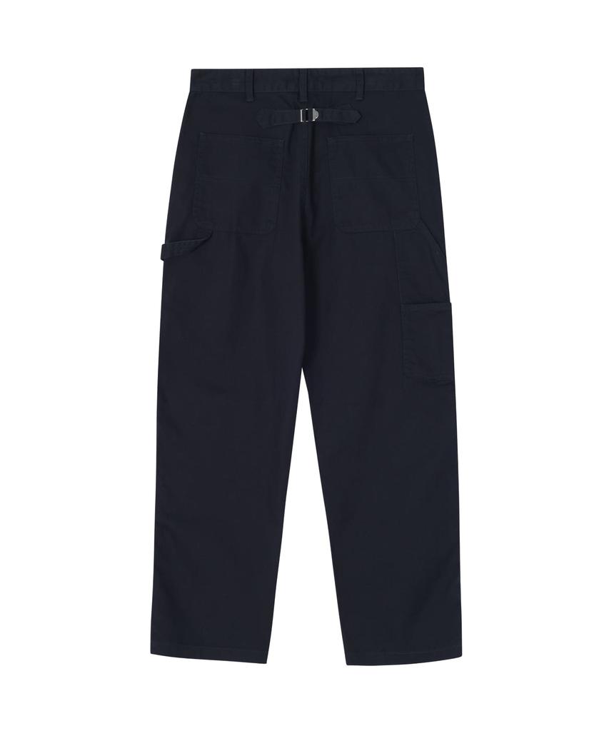 Yunibeosyeolobeolol Tapered Carpenter Pants Navy