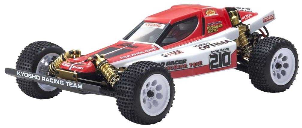 

Kyosho EP 4WD Racing Buggy Turbo Optima Electric Radio Control 30619C 1/10