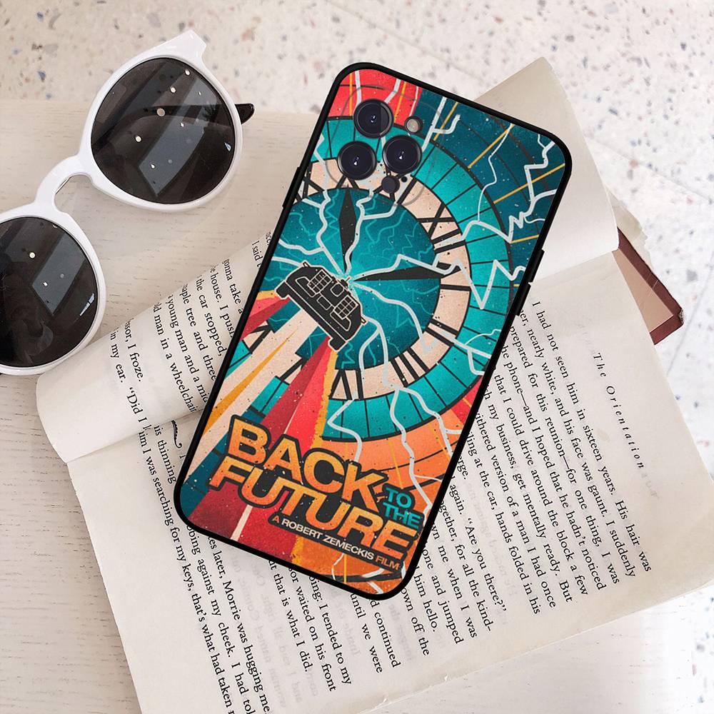 Back To The Future Phone Case For Iphone 17 Air 16 15 14 13 12 11 Pro Max 16 15 14 Plus TPU Soft Case