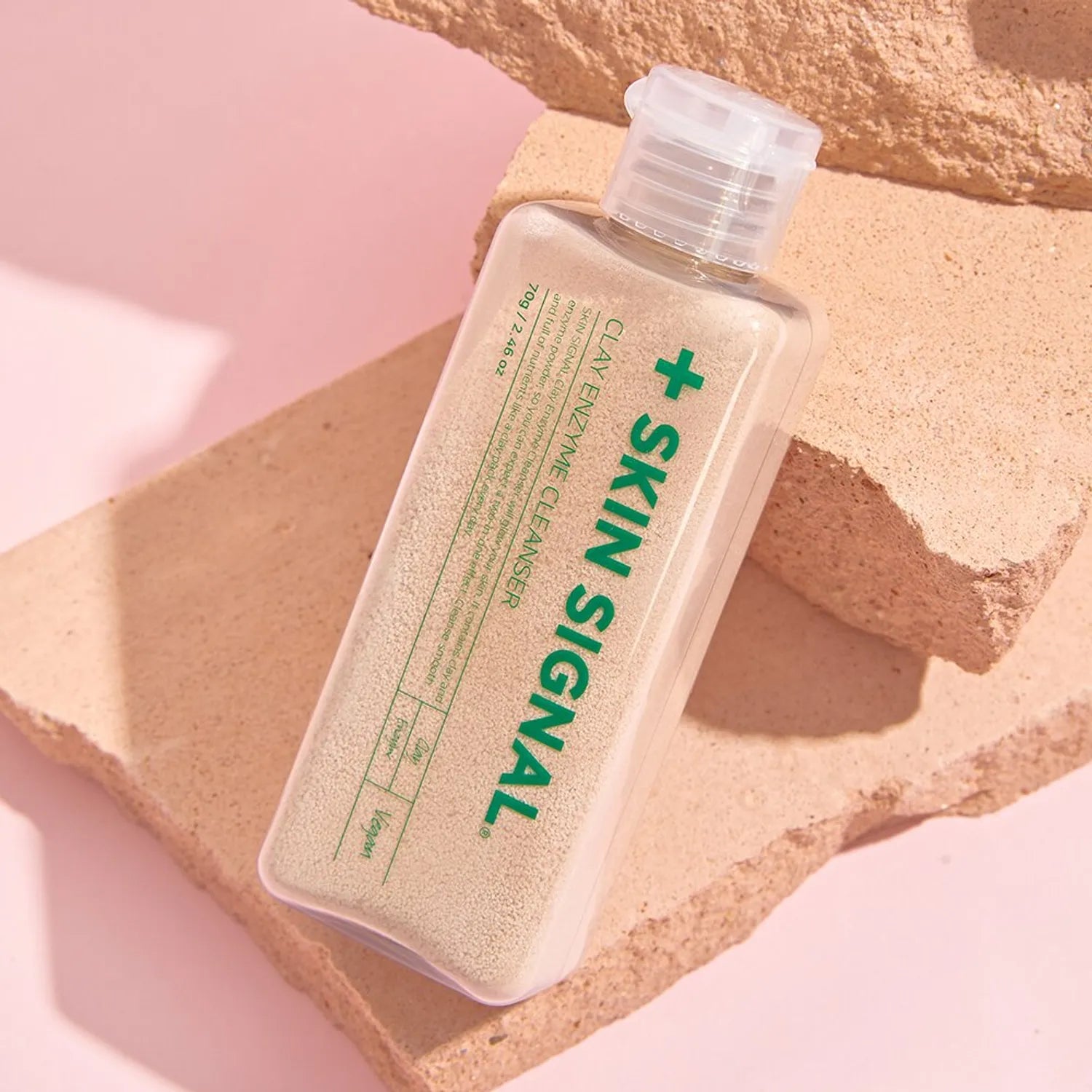 SKIN SIGNAL Clay Enzyme Cleanser #Pink 70g 70g