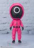 TAMASHII NATIONS Figuarts mini Squid Game Masked approximately ABS painted action figure Dwarf, 90mm, & PVC,