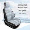 Universal Split-Type Car Seat Cover Four Season Auto Flax Breathable Anti-Slip Covers For Car Seats Cover Protection Seat Covers
