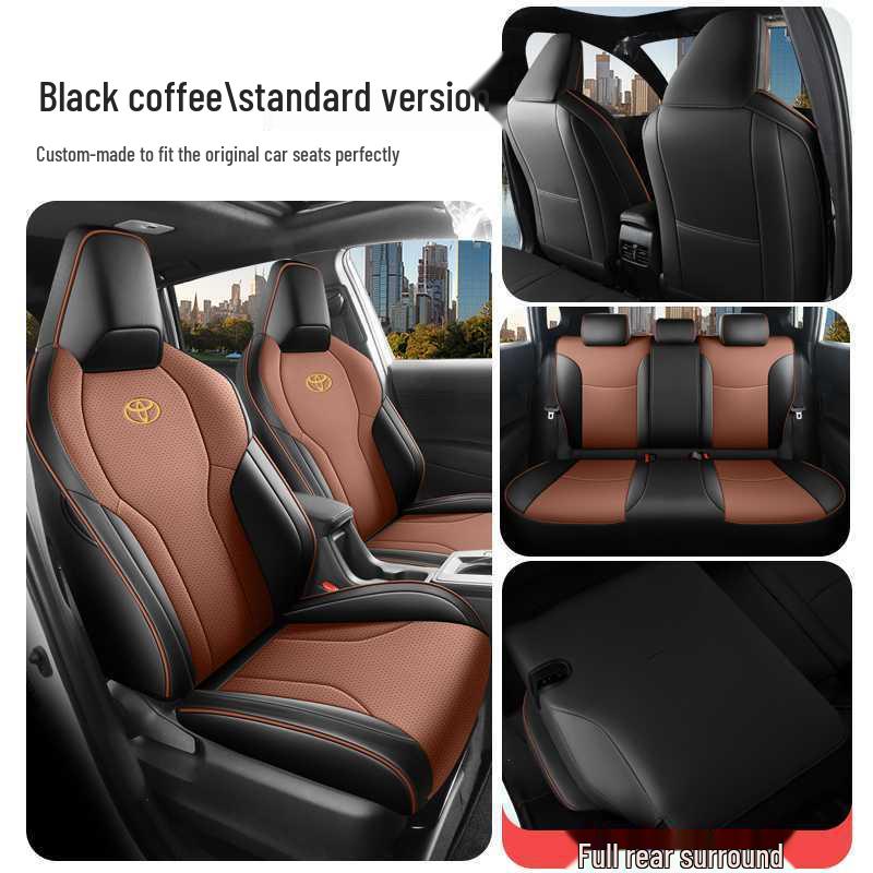 Universal All-Season Leather Seat Covers for 2026 Toyota RAV4