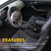 1/2Set Black Center Console Armrest Cover Lid For 1999 2000 2001 2002 2003 2004
