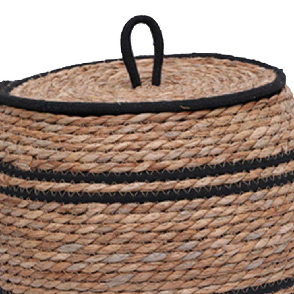 Woven Planter Basket Decorative Storage Basket for Porch Farmhouse Office