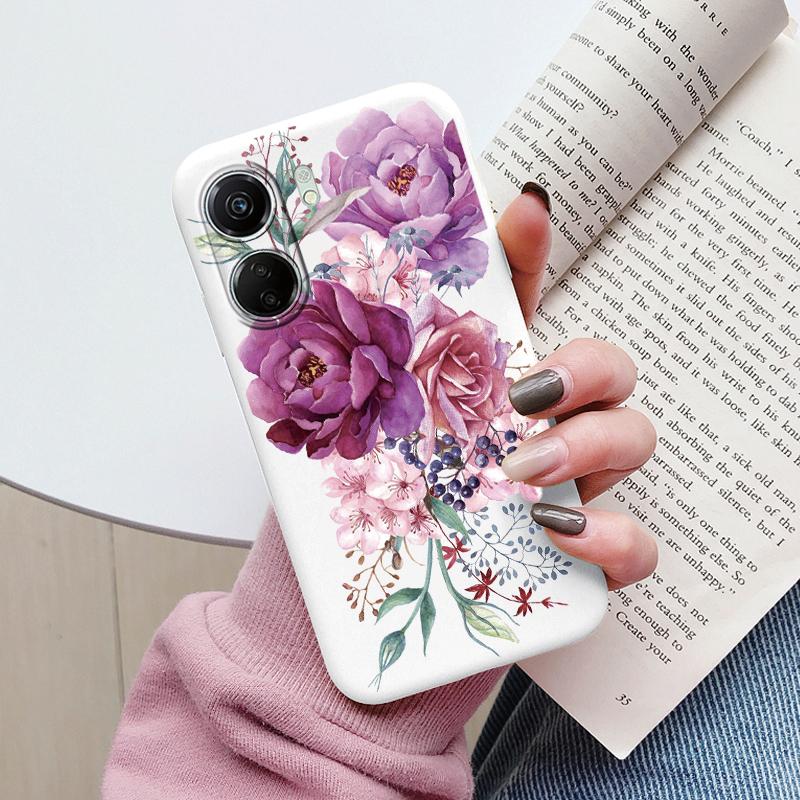 For Poco C65 Phone Case Silicone Soft TPU Protective Soft Cat Coque Para Fundas For Xiaomi Poco C65 Capa Little Dinosaur Shell