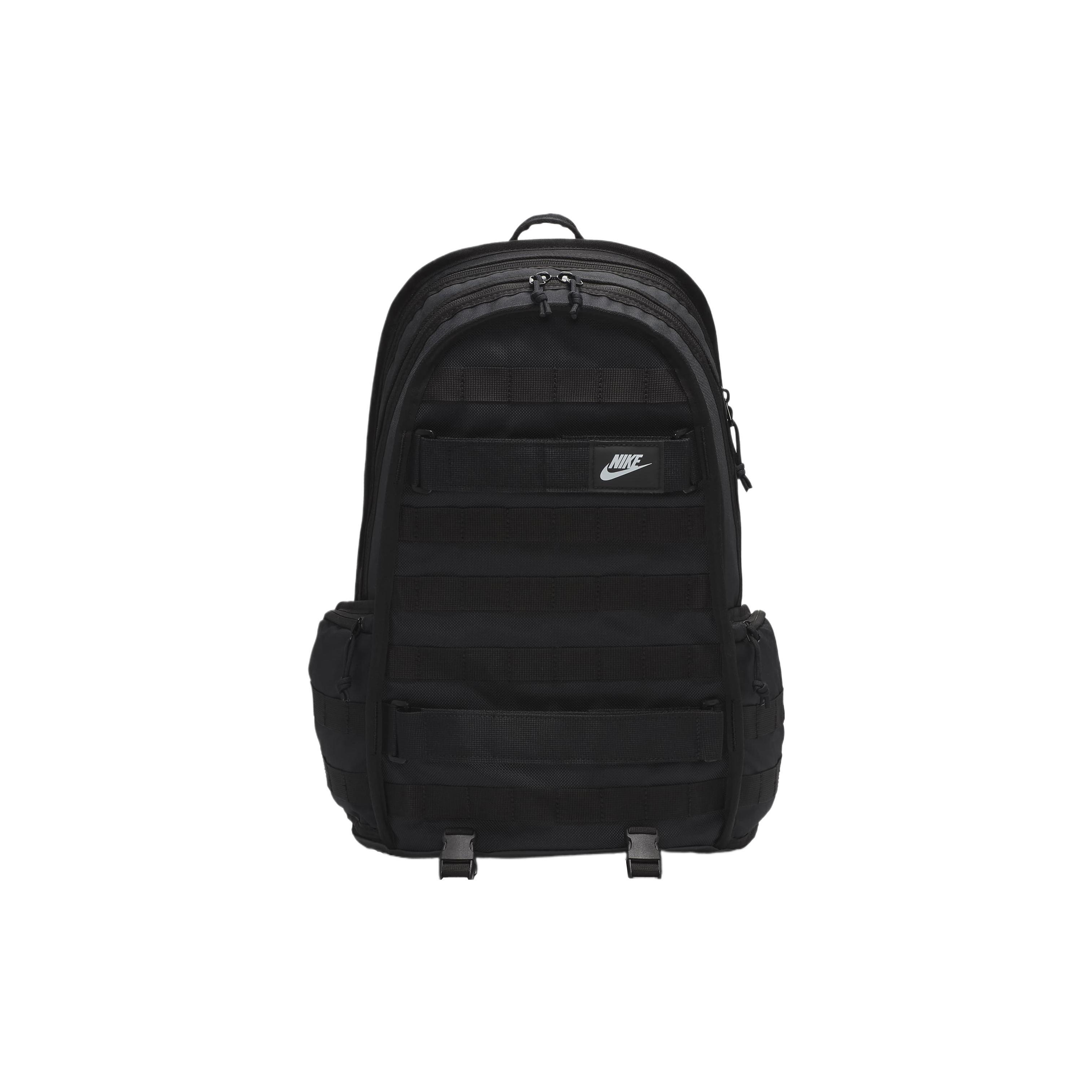 Nike Sportswear RPM Backpack Large Capacity Polyester Unisex Backpacks Black White FD7544-010 Black & White