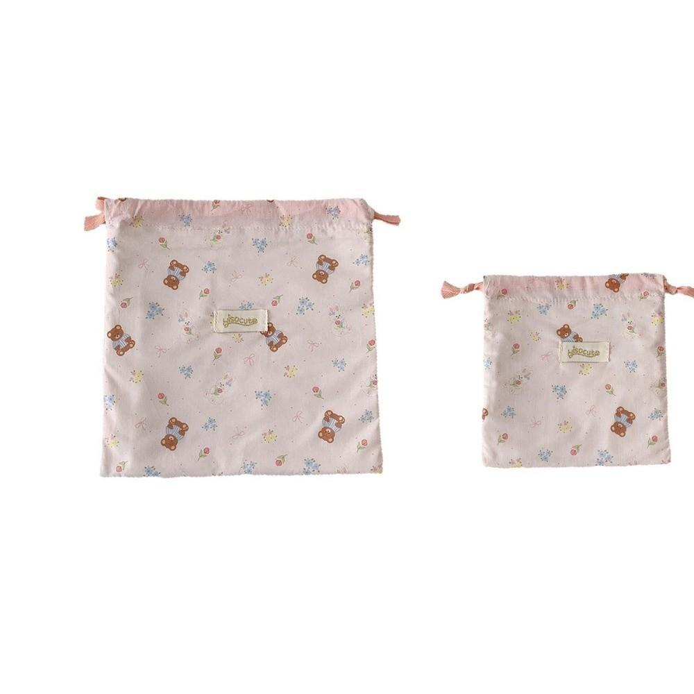 Bear Travel Toiletry Storage Bag Large Capacity Makeup Lipstick Storage Bag Cute Cosmetics Bag