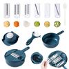 Vegetable Chopper Multifunctional Vegetable Slicer with 6 Blades Vegetable Cutter for Potato Cucumber Carrot Oinion Kitchen Tool