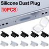 10/1PC Silicone Dust Plug for Iphone 6 7 8 X XS MAX 11 12 13 14Pro IOS Lightning Charging Port Cover Soft Rubber Dustproof Plugs