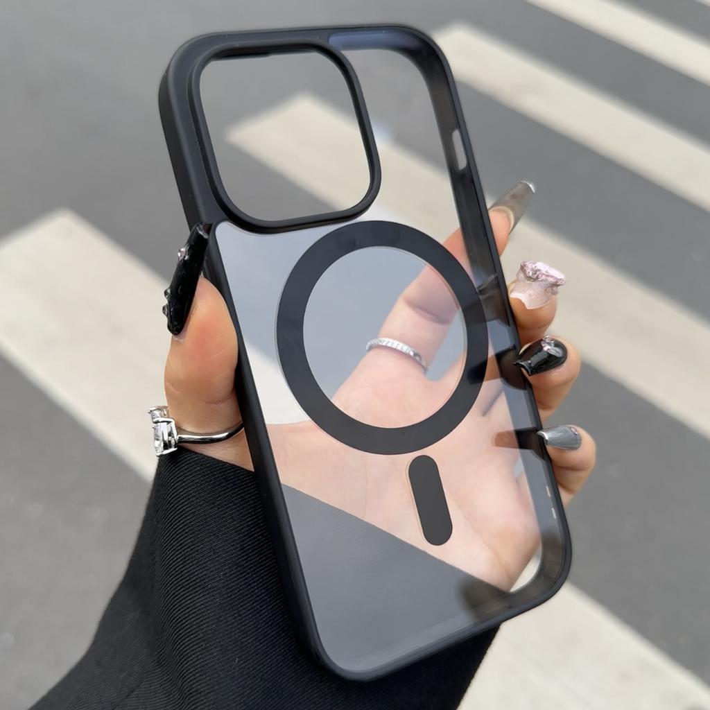 Wireless Magnetic Suction Apple 15 Promax Mobile Phone Case IPhone 13 Skin Feeling 11 Simple 12 Sets