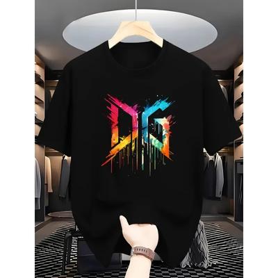 Card Letter Print 100 Cotton Cool Men Woment Tshirt Summer Autumn Daily Outdoor Sports Party Casual Loose Street Shortsleeve