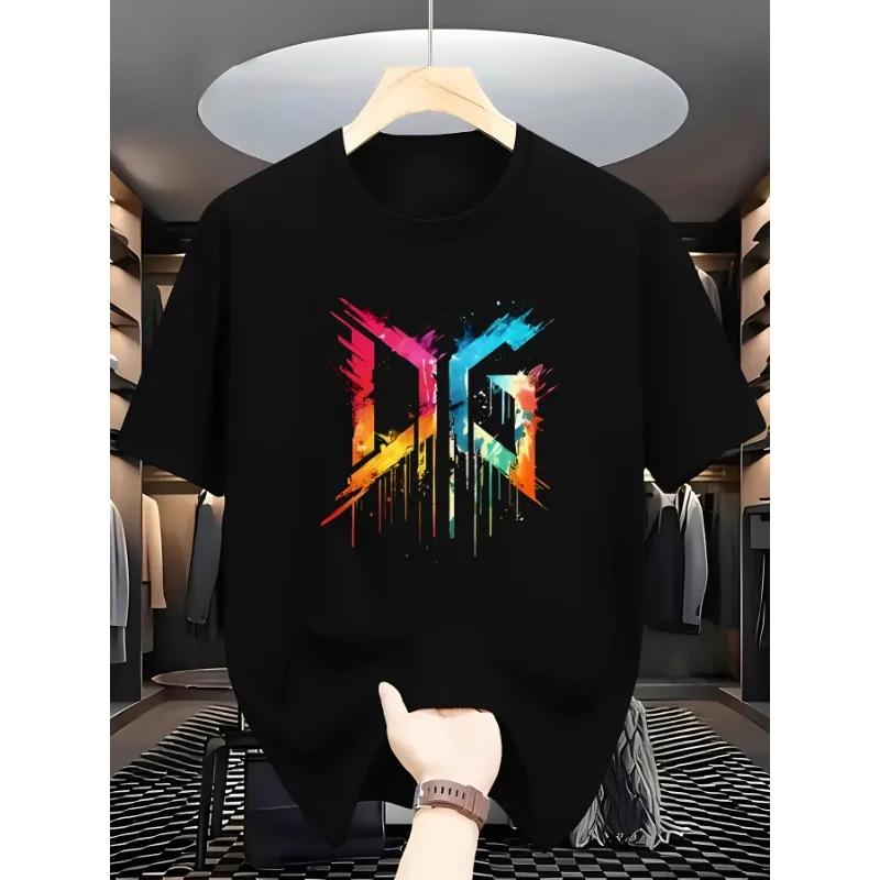Card Letter Print 100 Cotton Cool Men Woment Tshirt Summer Autumn Daily Outdoor Sports Party Casual Loose Street Shortsleeve