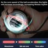 Auto-Start Wrist Power Gyro Ball with LED Lights, Wrist Strengthener and Forearm