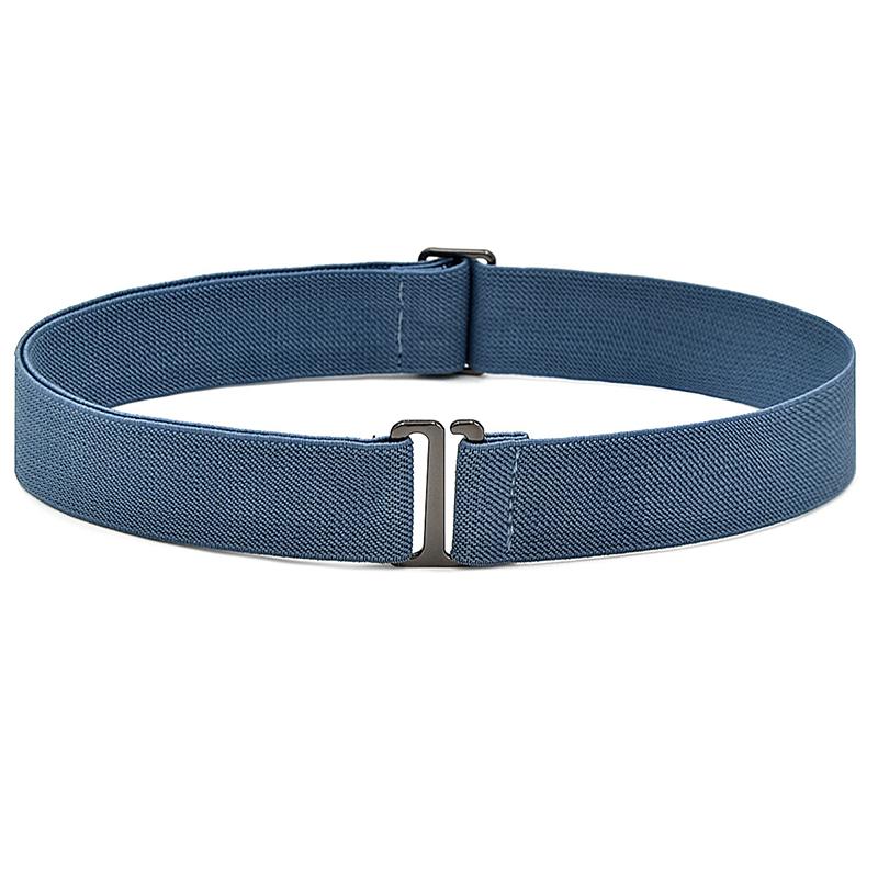 

1pc Women s Elastic Comfortable & Adjustable One-Size Anti-Slip Pants Belt, Fashion Versatile Fits Most Belts светло-синий