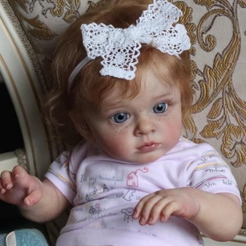 So Truth Like 60 Cm Princess Reborn Doll Tutti Handmade High-end Color Painted 3D Skin Newborn Babies Doll with Visible Vein Bloodshot Rebirth Dolls