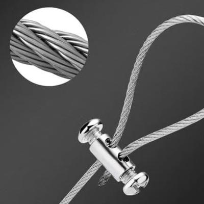 New Copper Steel Wire Rope Clip Metal Adjustable Wire Rope Clamp Stainless Steel Cable Clamp