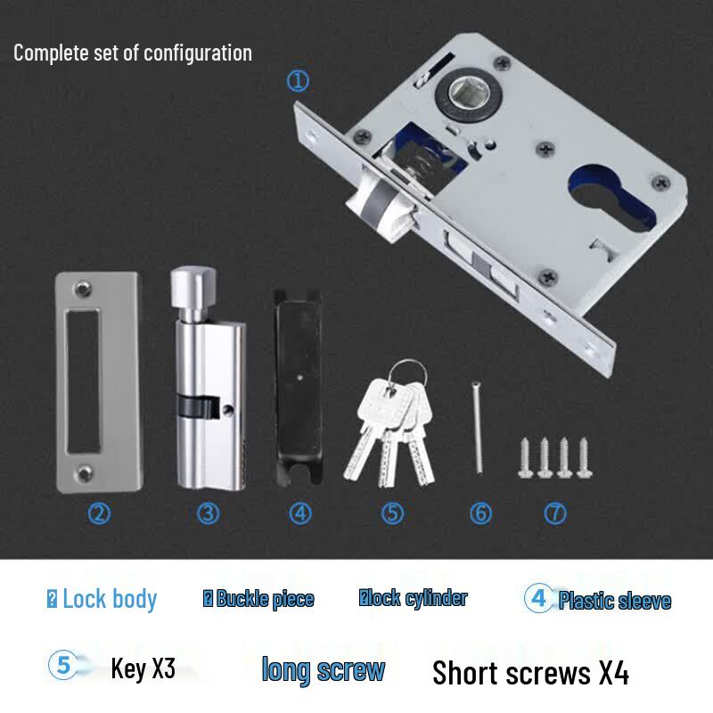 Bingyu Stainless Steel Room Door Locks